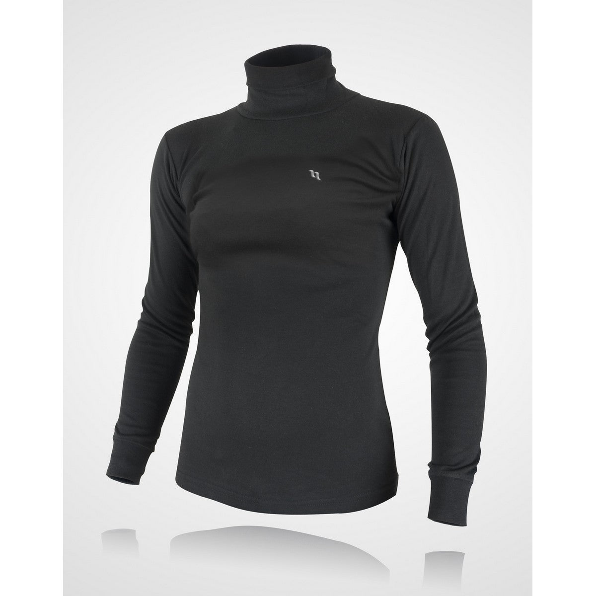 Back on Track Jersey de Cuello Alto Mujer Negro