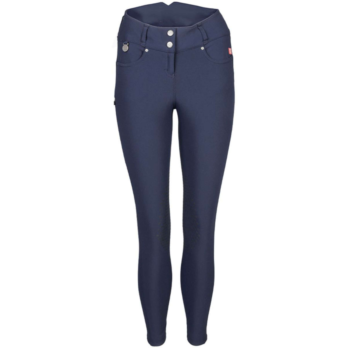 Back on Track Pantalón de Equitación Julia Knee Grip Azul