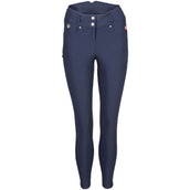 Back on Track Pantalón de Equitación Julia Knee Grip Azul