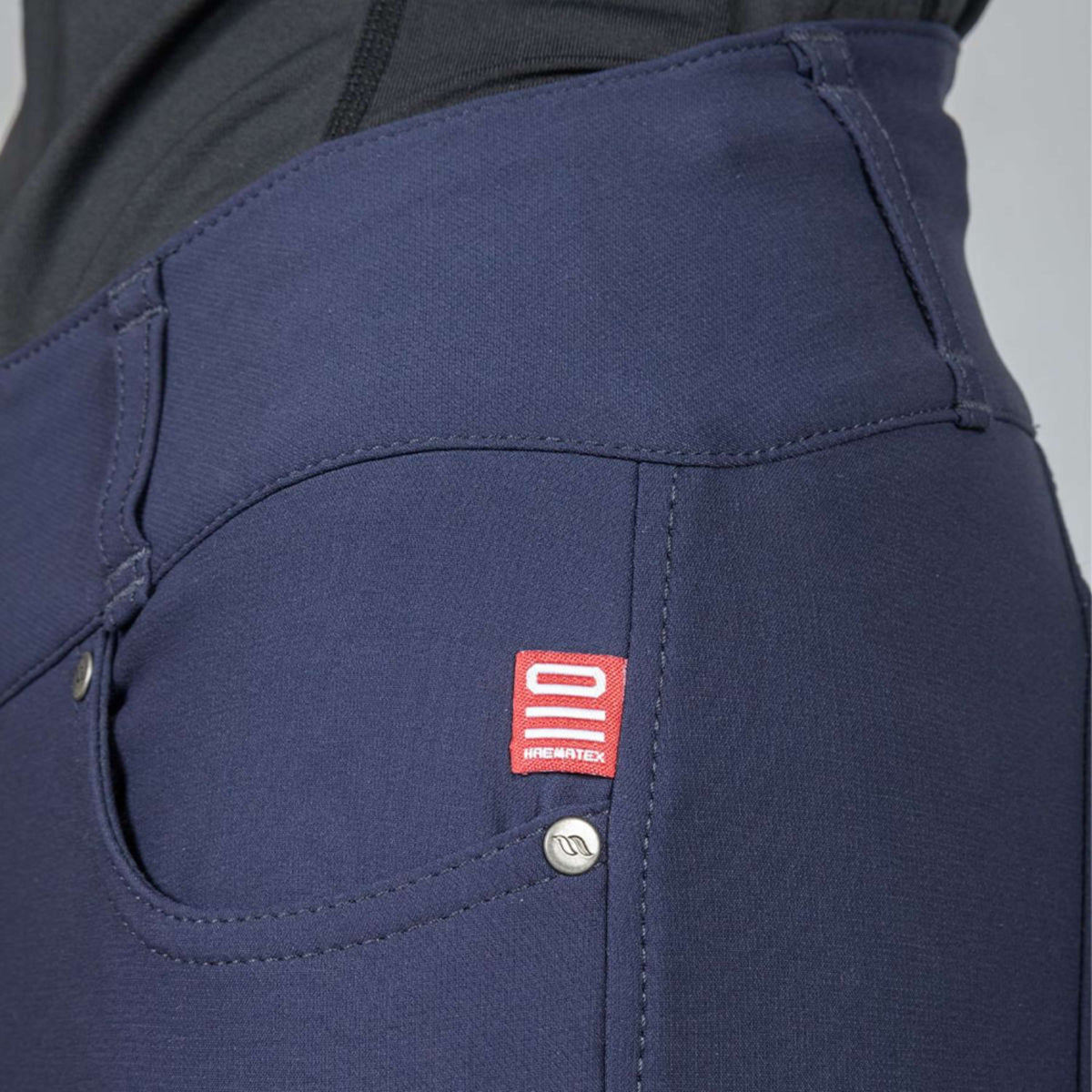 Back on Track Pantalón de Equitación Julia Knee Grip Azul