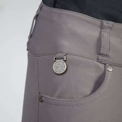 Back on Track Pantalón de Equitación Julia Knee Grip Gris