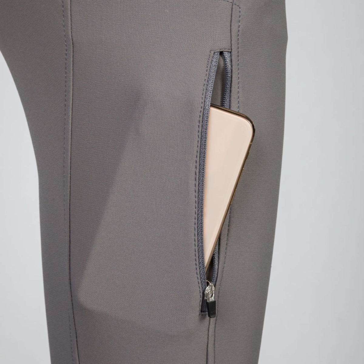 Back on Track Pantalón de Equitación Julia Knee Grip Gris