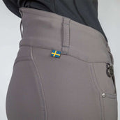 Back on Track Pantalón de Equitación Julia Knee Grip Gris