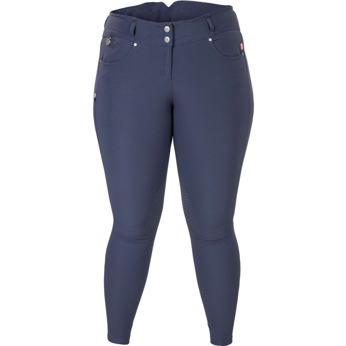 Back on Track Pantalón de Equitación Julia Knee Grip Azul