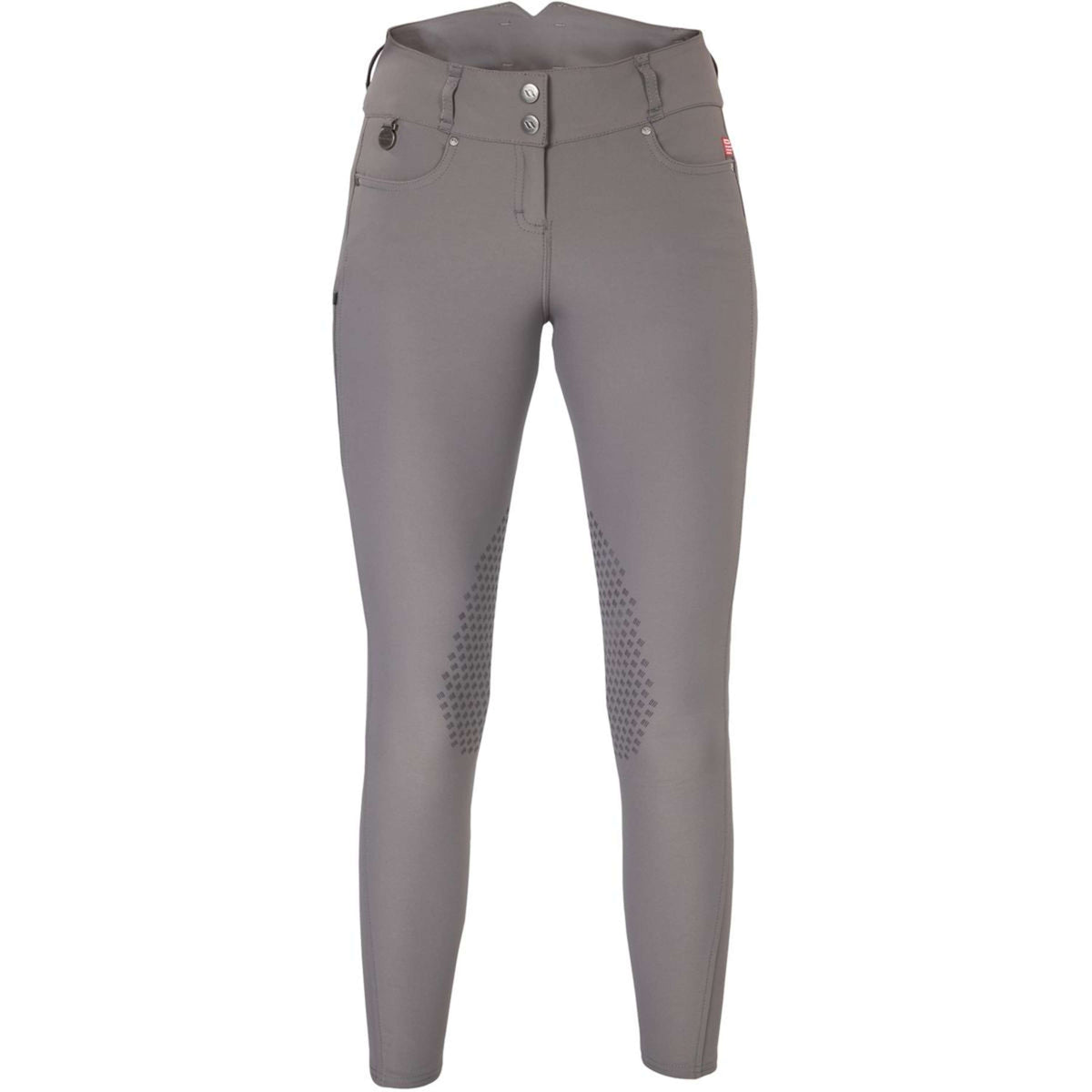 Back on Track Pantalón de Equitación Julia Knee Grip Gris