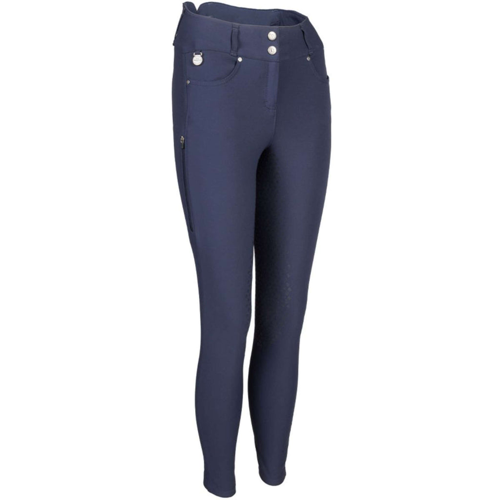 Back on Track Pantalón de Equitación Julia Full Grip Azul