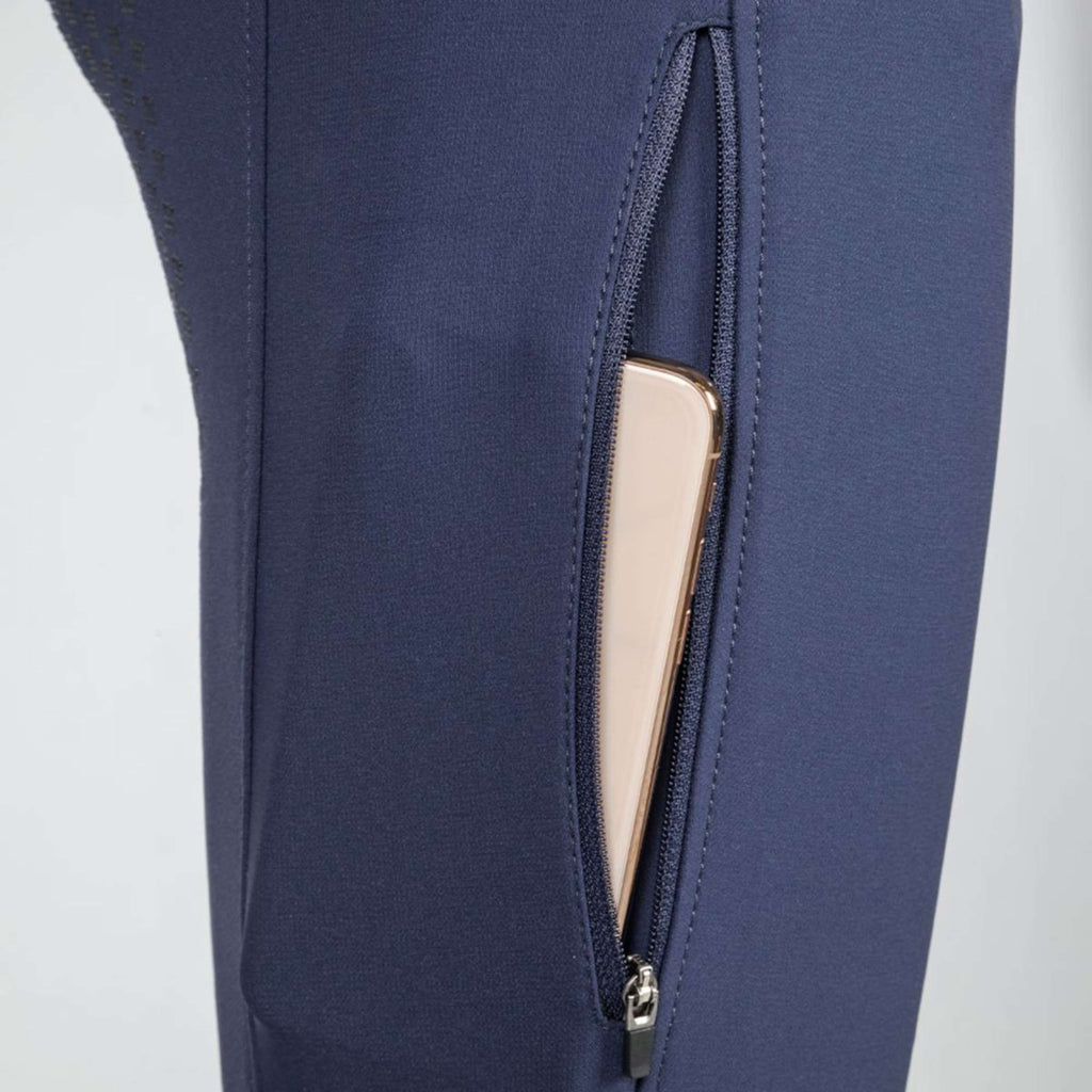 Back on Track Pantalón de Equitación Julia Full Grip Azul