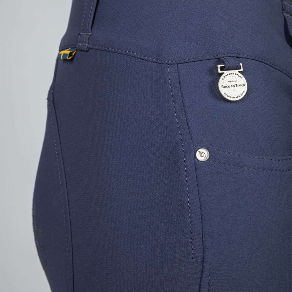 Back on Track Pantalón de Equitación Julia Full Grip Azul
