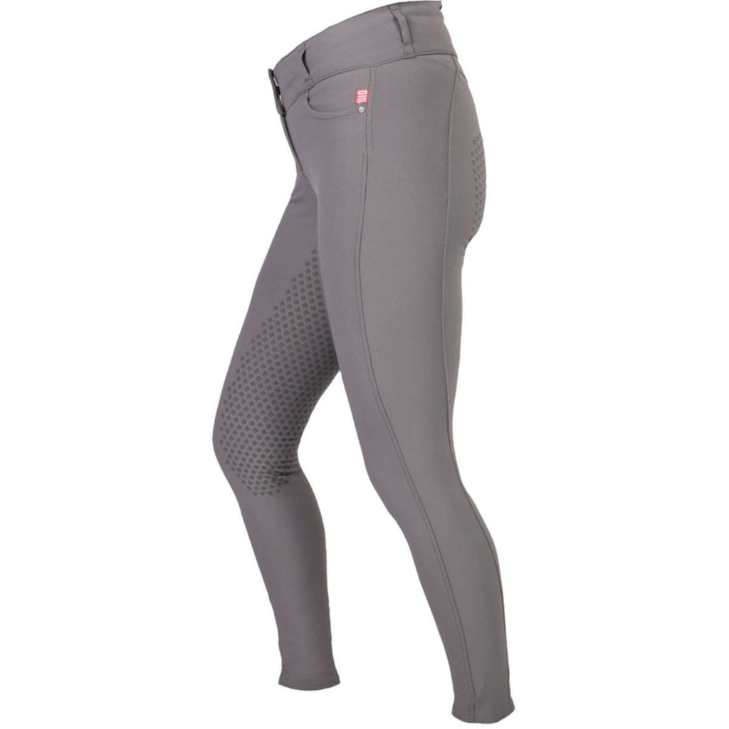 Back on Track Pantalón de Equitación Julia Full Grip Gris