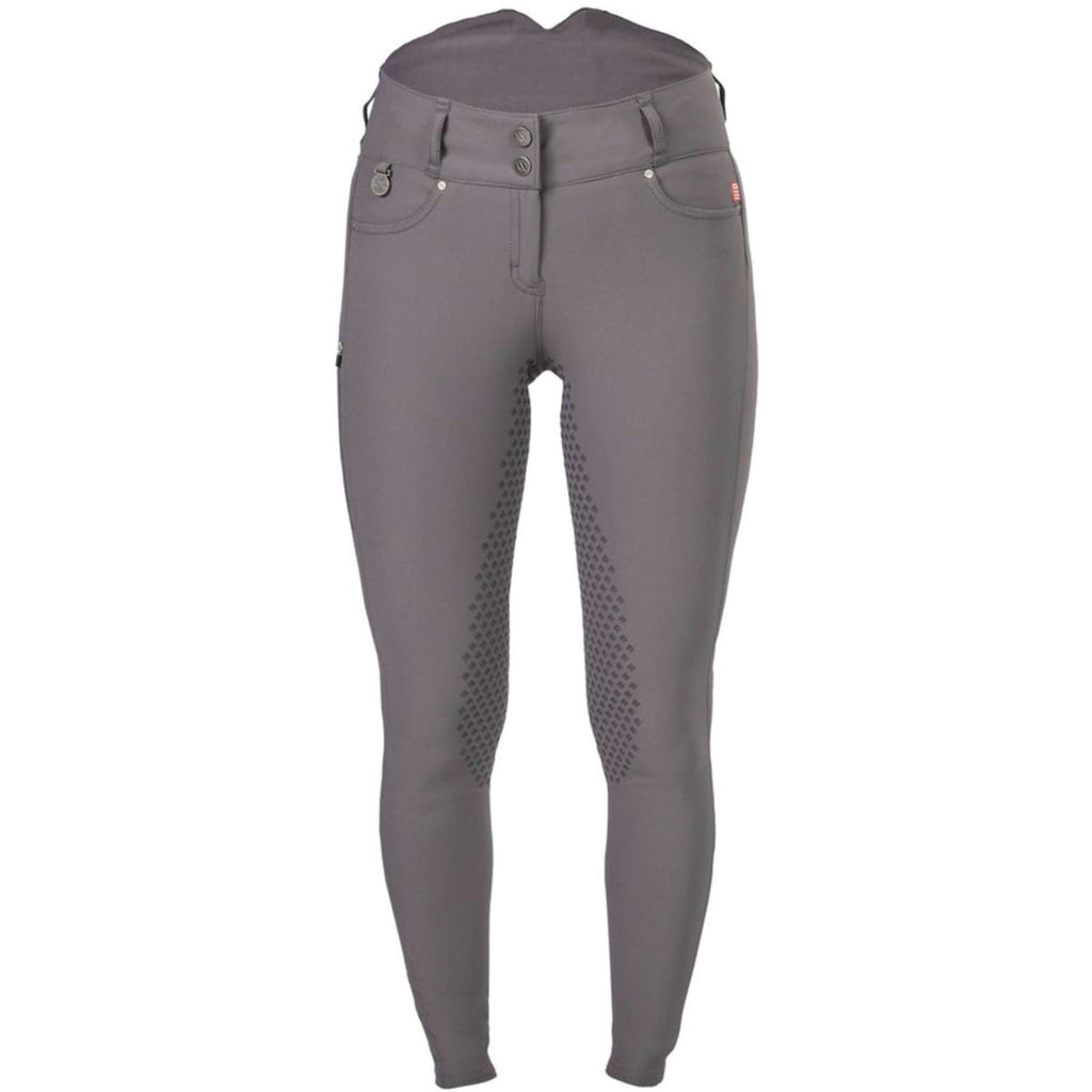 Back on Track Pantalón de Equitación Julia Full Grip Gris