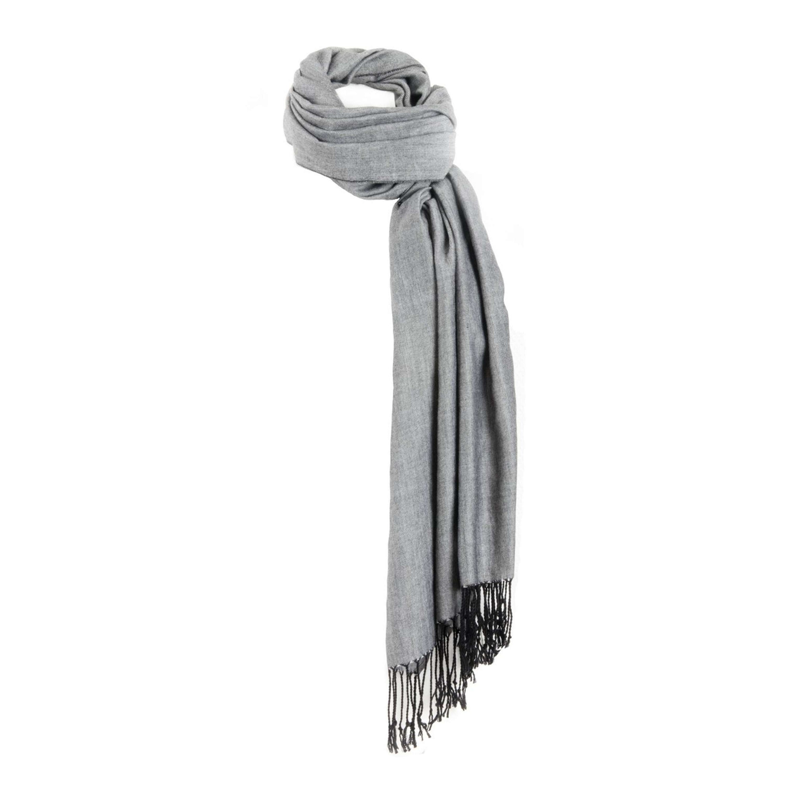 Back on Track Bufanda Gris/Negro