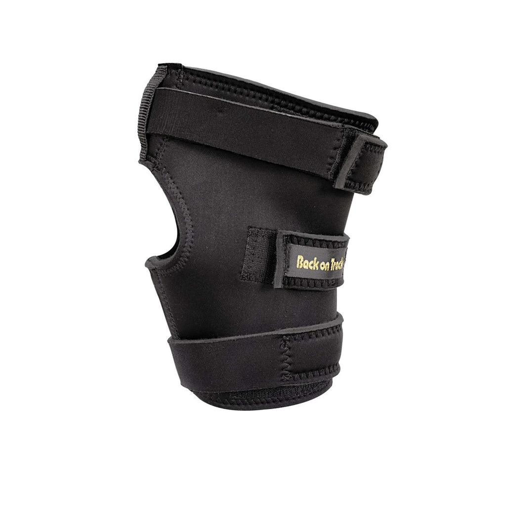 Back on Track Protector de talón articulación tarsal Agujero Izquierdo Negro