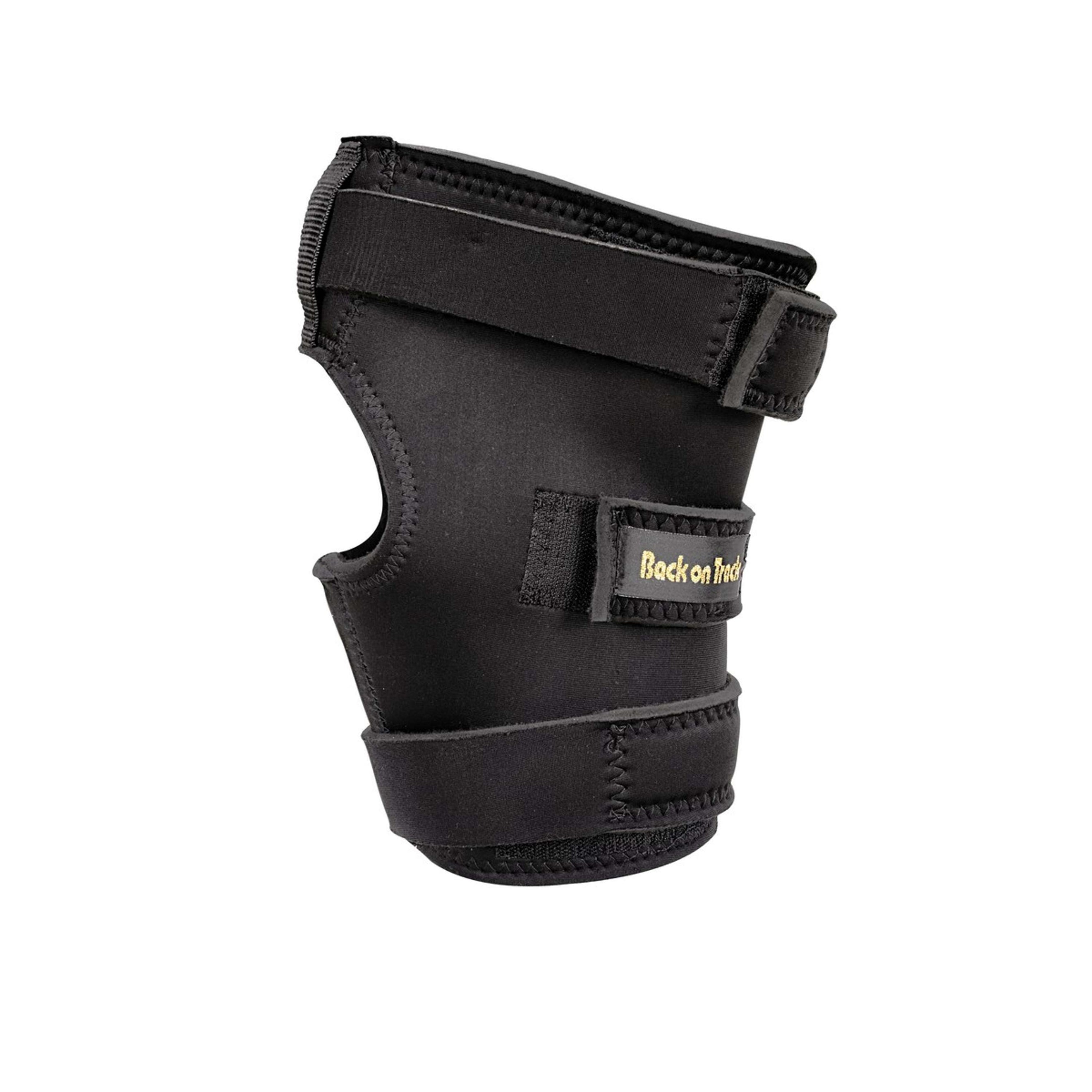 Back on Track Protector de talón articulación tarsal Agujero Izquierdo Negro