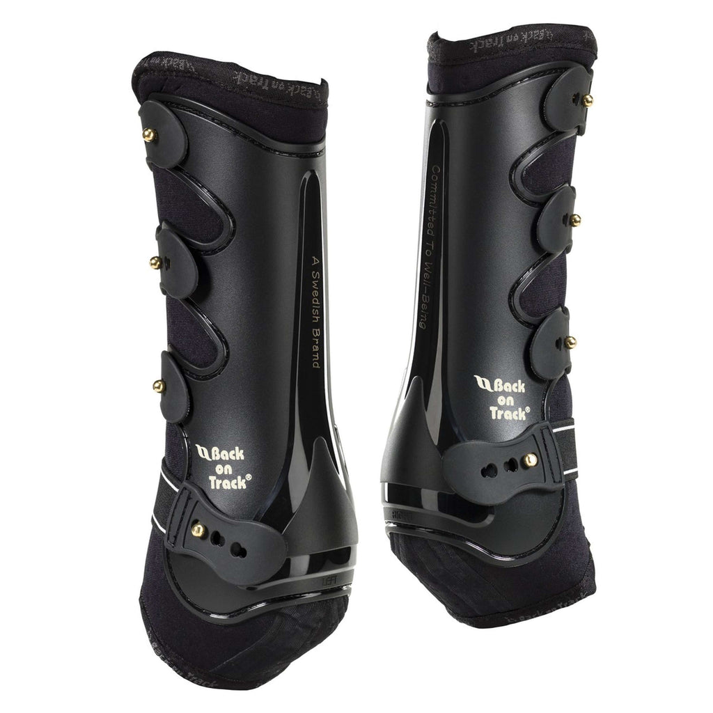 Back on Track Botas para tendones Work Royal Negro