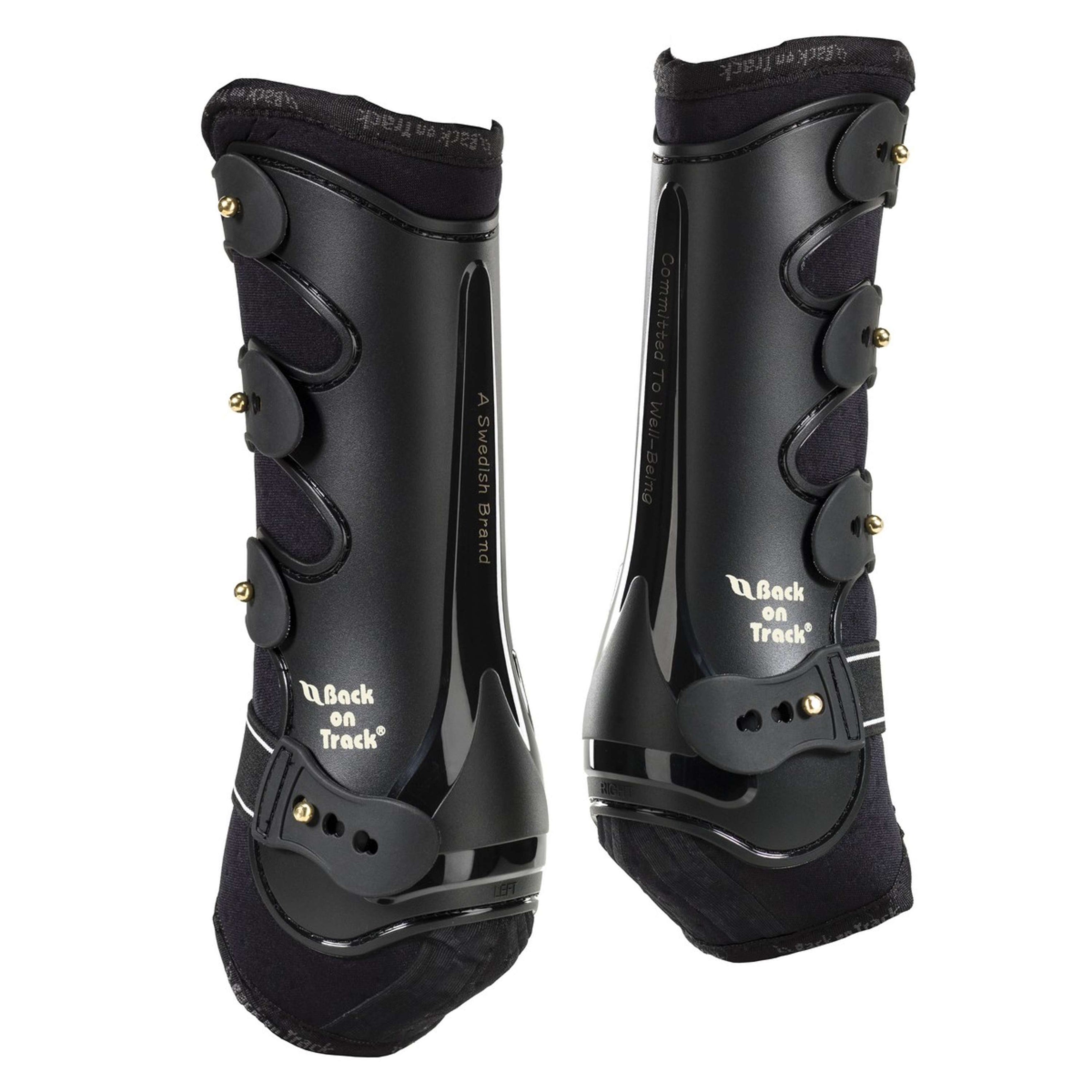 Back on Track Botas para tendones Work Royal Negro