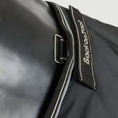 Back on Track Manta de Exterior Obsidian 300g con Cuello Desmontable Negro