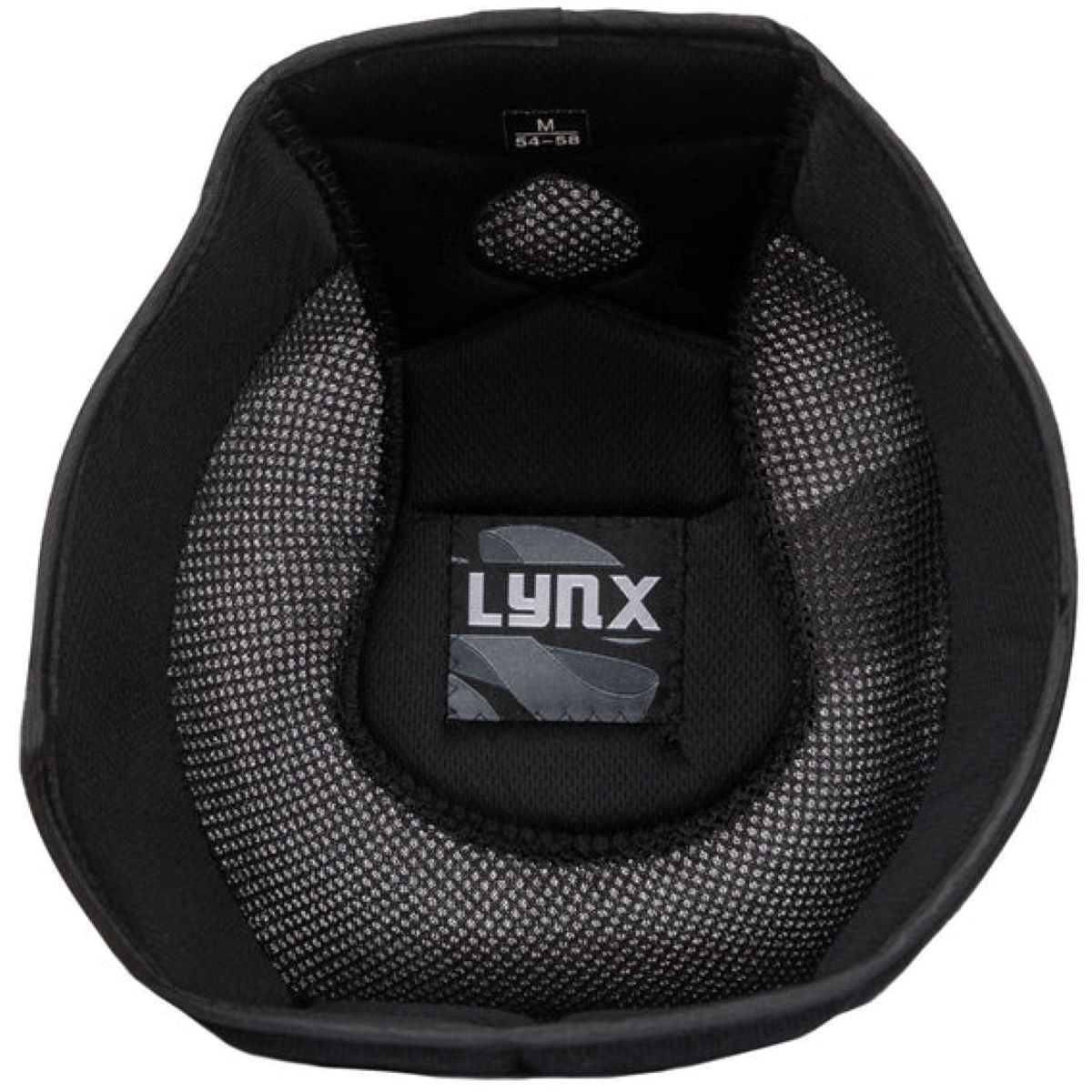 Back on Track Forro para casco de montar Original Lynx Negro