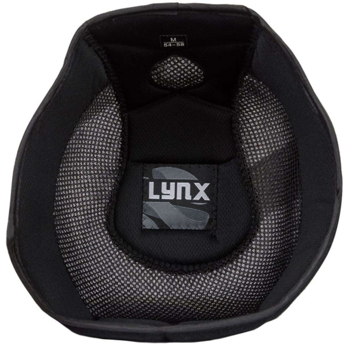 Back on Track Forro para casco de montar Original Lynx Negro