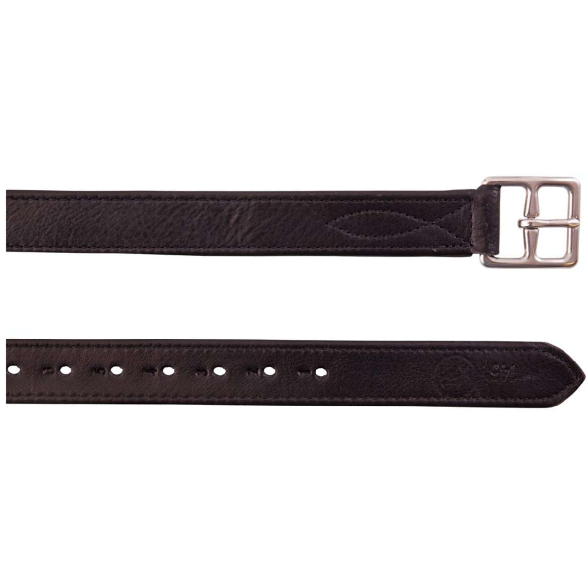 BR Correas de estribo Negro/Plata