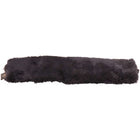 BR Funda de Cincha Piel de Oveja para Doma Negro