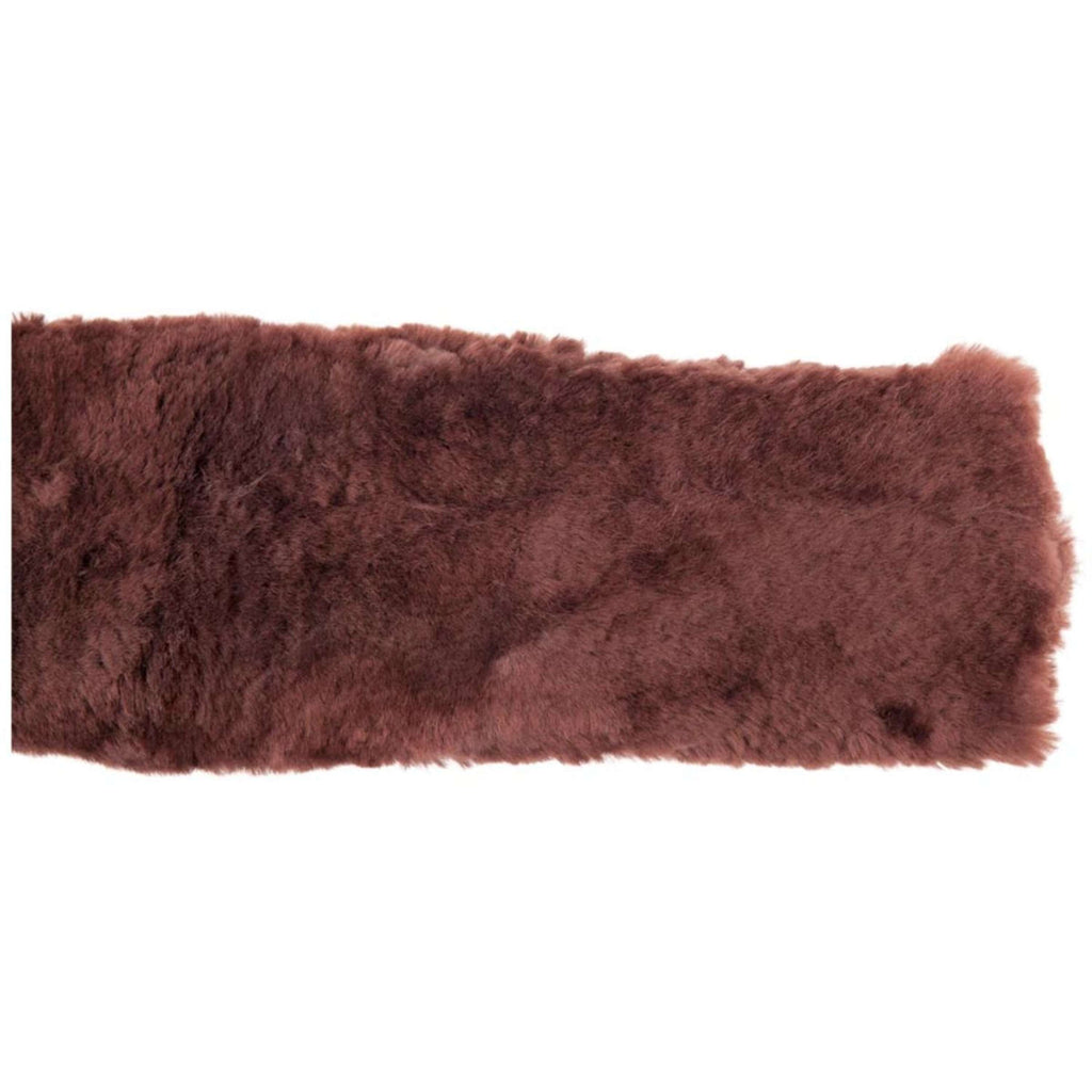 BR Funda de Cincha Piel de Oveja para Doma Marron