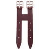 BR Extensor de Cincha Cuero Clásico con Hebillas de Acero Inoxidable Marron