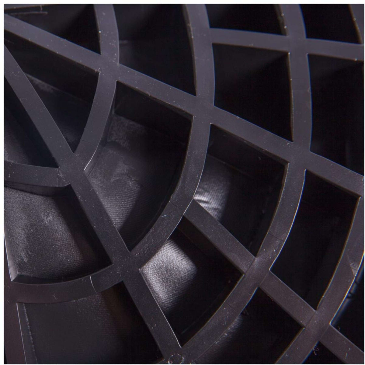 BR Gel Pad Back Riser Anatomic Therapy Negro