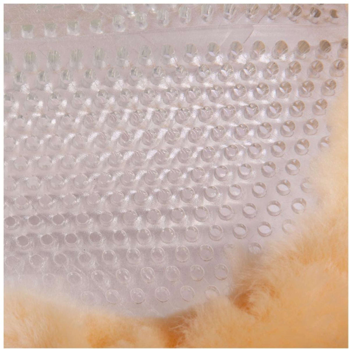 BR Gel Pad Gel Soft Terapéutico con Piel de Oveja Transparente