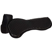 BR Gelpad Hexagonal Microfibra Libertad Cruz Negro/Negro