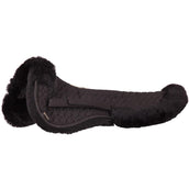 BR Mantilla Borde de Piel Negro