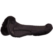 BR Mantilla Borde de Piel Negro