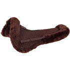 BR Mantilla Borde de Piel Marron