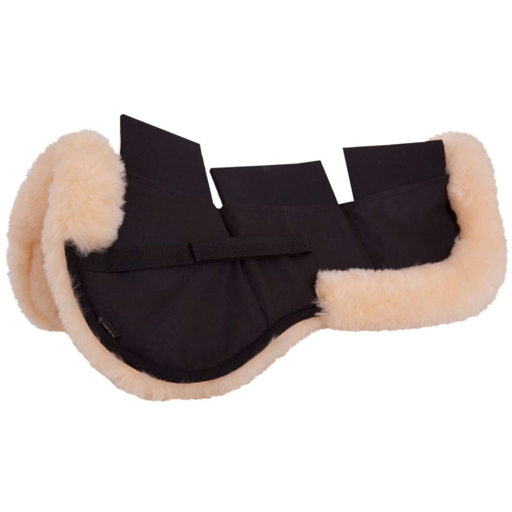 BR Bajo-Funda Piel de Oveja Neopreno Ajustable Negro/Natural