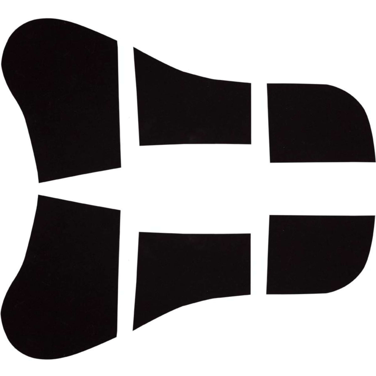 BR Bajo-Funda Piel de Oveja Neopreno Ajustable Negro/Natural