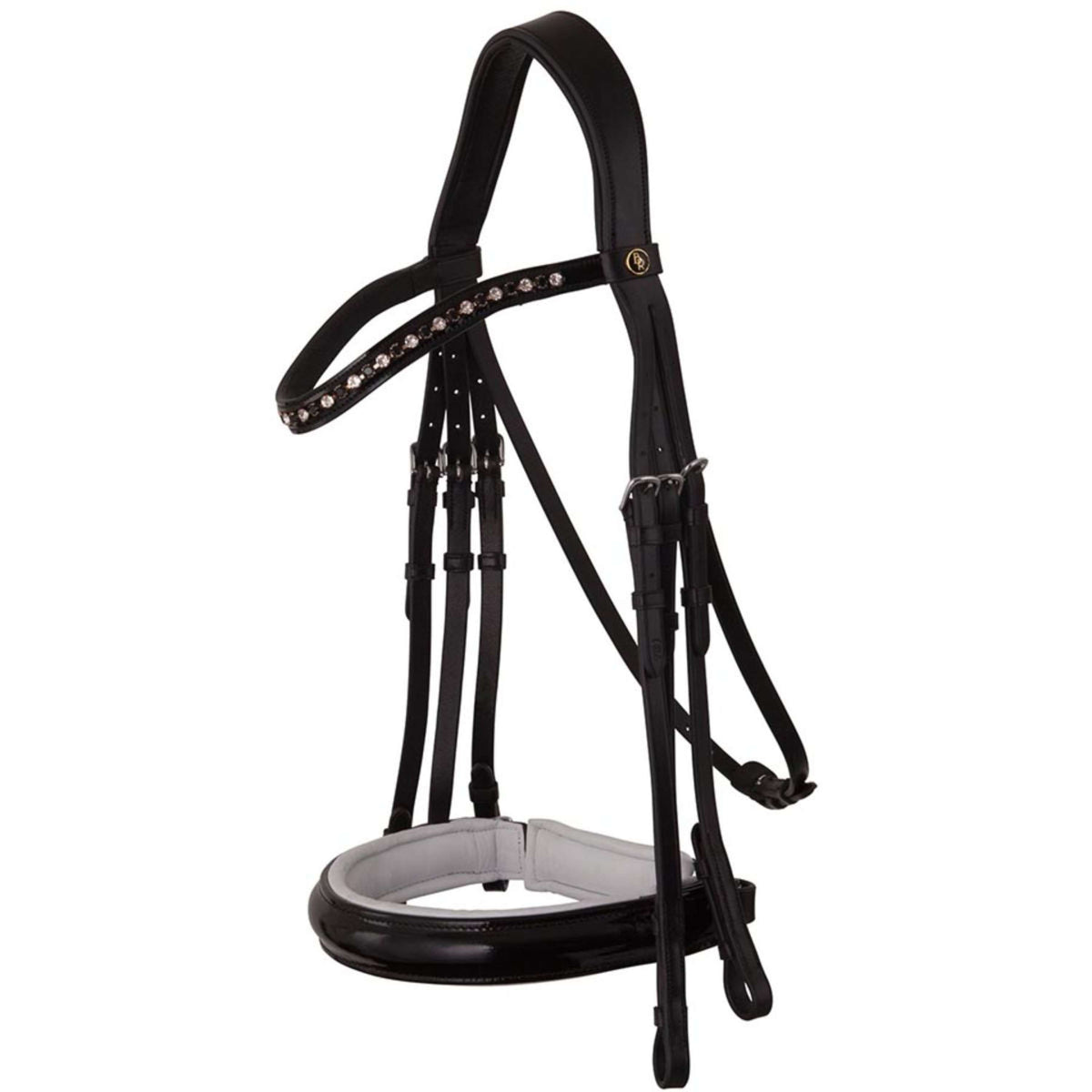 BR Brida Doble Wendover Negro/Blanco