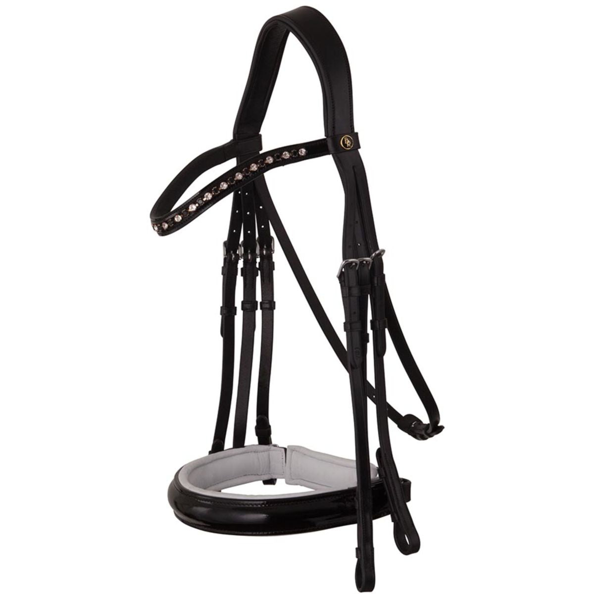 BR Brida Doble Wendover Negro/Blanco