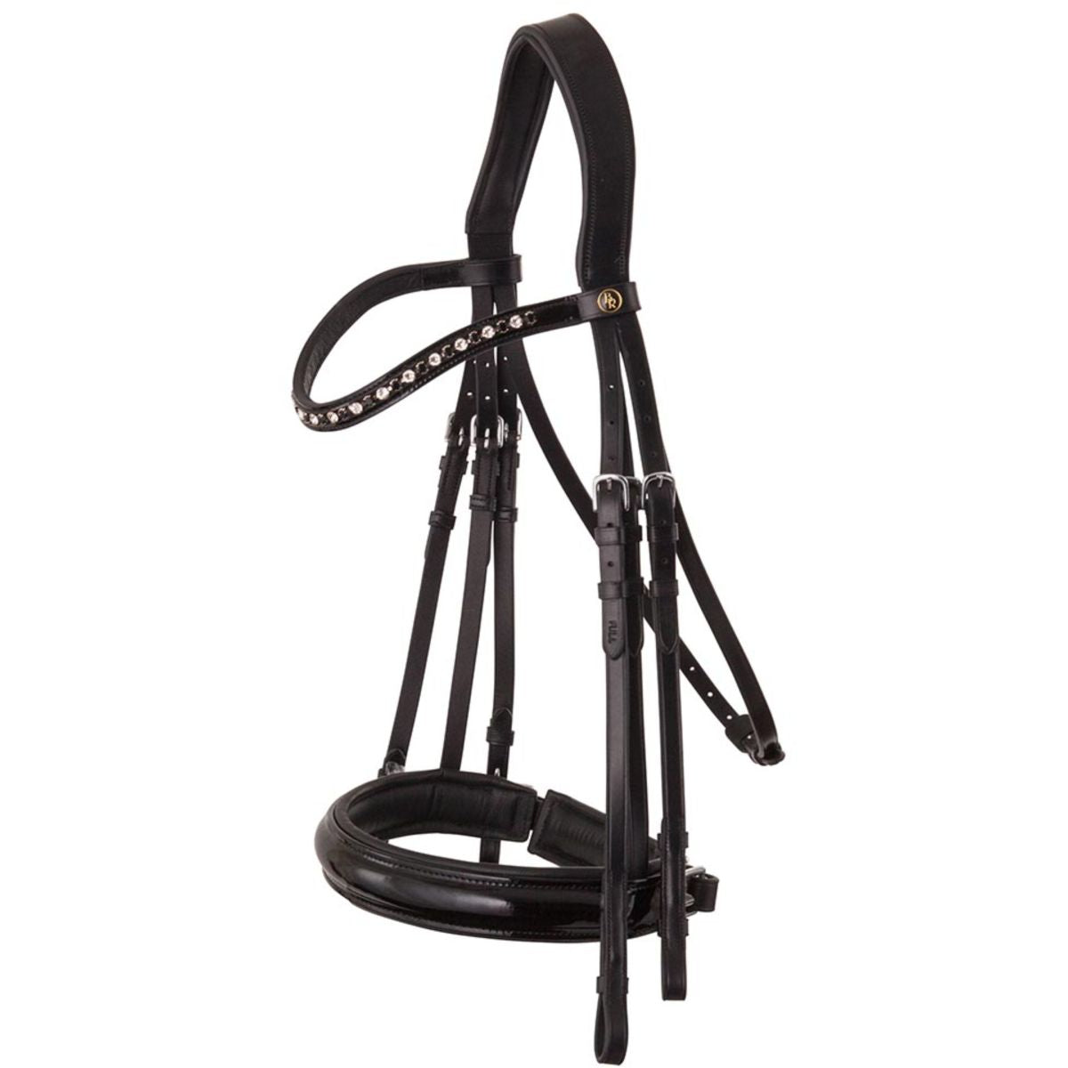 BR Brida Doble Wendover Negro/Plata