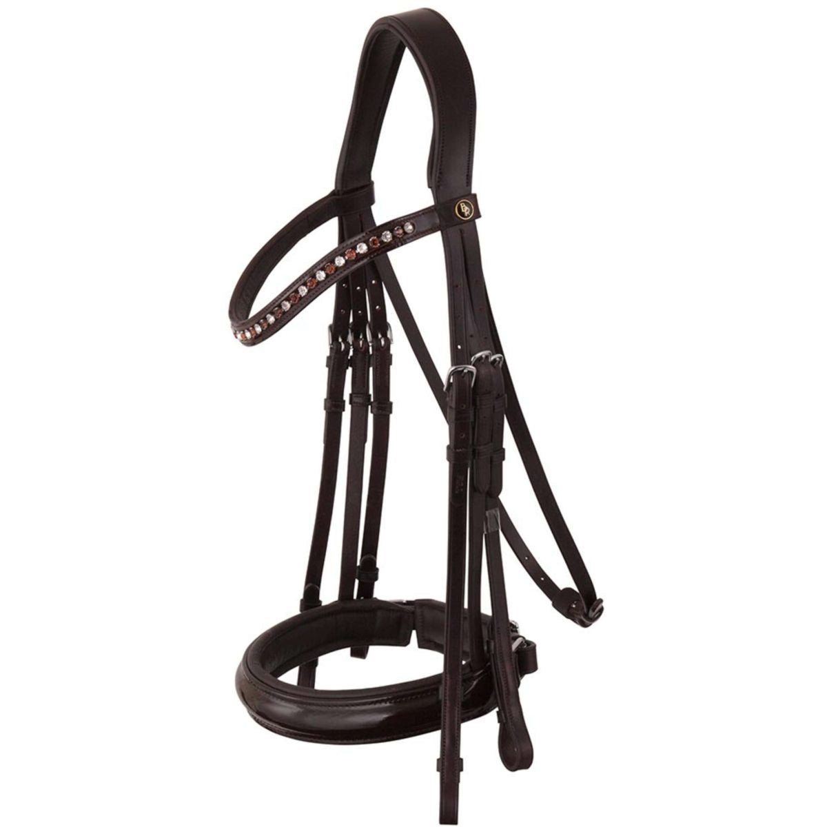 BR Brida Doble Wendover Marron<>Plata<>Gris