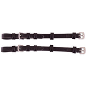 Premiere Piezas de Carrillera 13mm Hebilla de Acero Inoxidable Par Negro