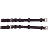 Premiere Piezas de Carrillera 13mm Hebilla de Acero Inoxidable Par Negro