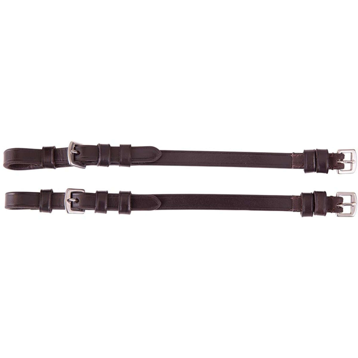 Premiere Piezas de Carrillera 13mm Hebilla de Acero Inoxidable Par Marron