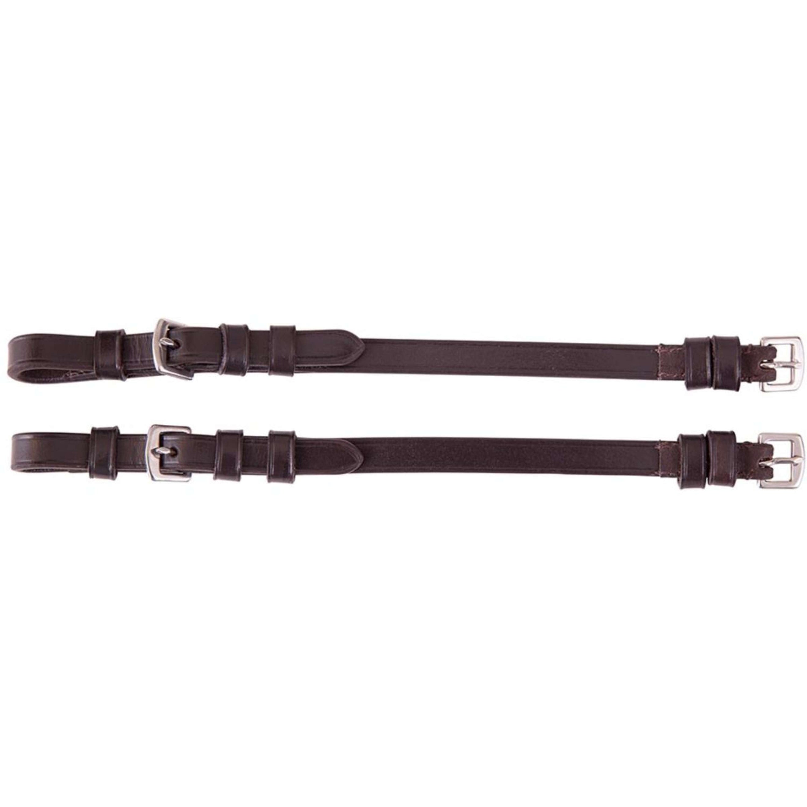 Premiere Piezas de Carrillera 13mm Hebilla de Acero Inoxidable Par Marron