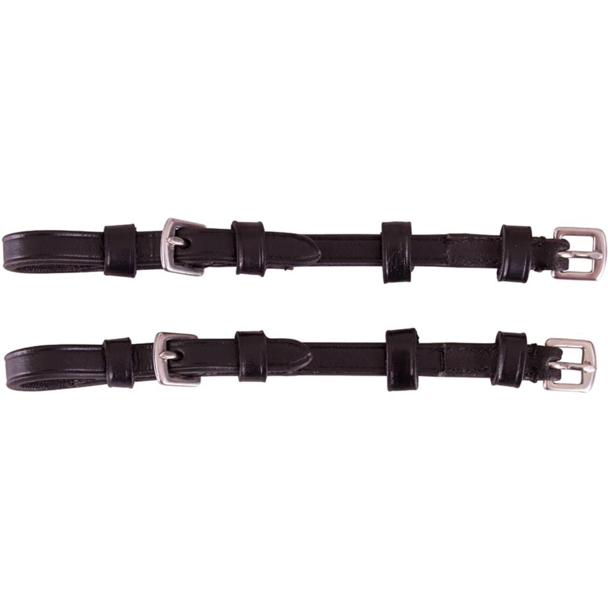Premiere Piezas de Carrillera 13mm Hebilla de Acero Inoxidable Par Negro