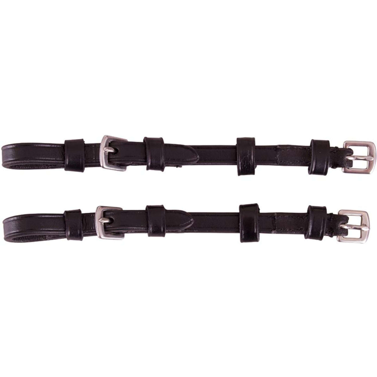 Premiere Piezas de Carrillera 13mm Hebilla de Acero Inoxidable Par Negro
