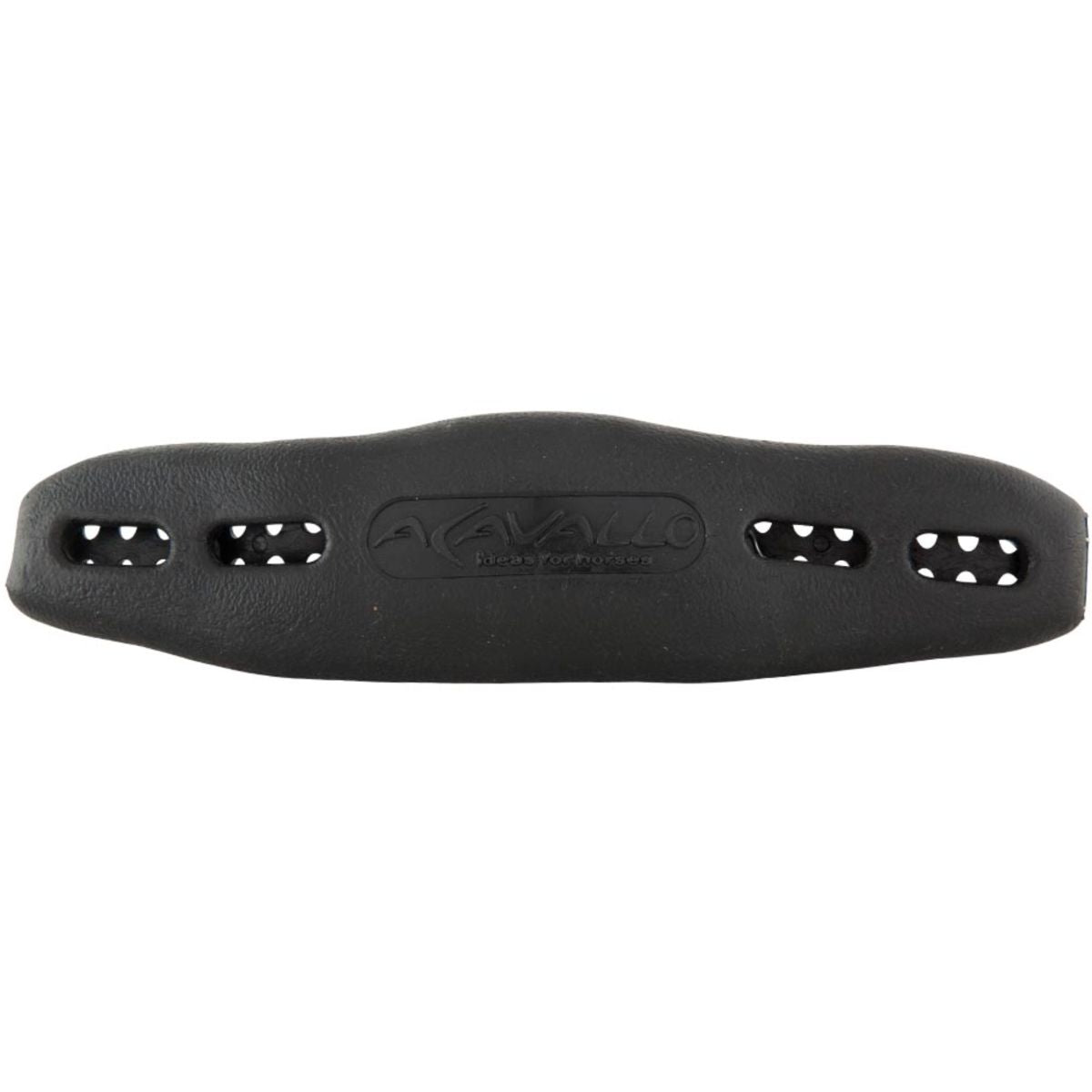 Acavallo Protector de cabezada/protector de muserola Negro
