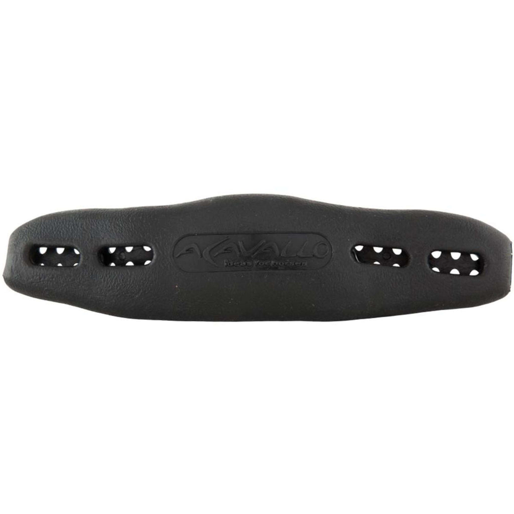 Acavallo Protector de cabezada/protector de muserola Negro
