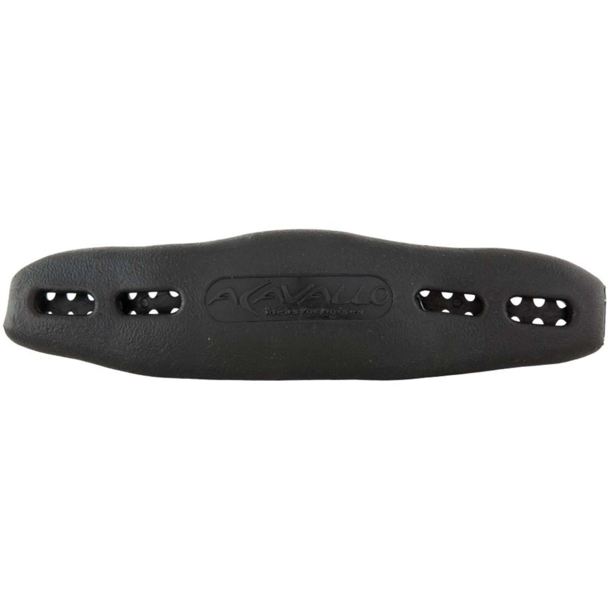 Acavallo Protector de cabezada/protector de muserola Negro