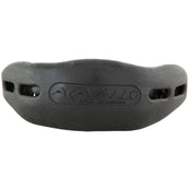 Acavallo Protector de cabezada/protector de muserola Negro