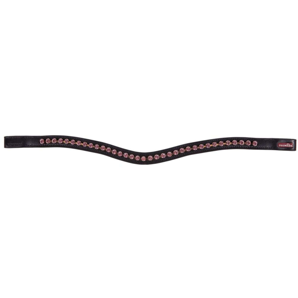Premiere Cabezada frontal Lyskamm Geb Crystal Negro/Rosa