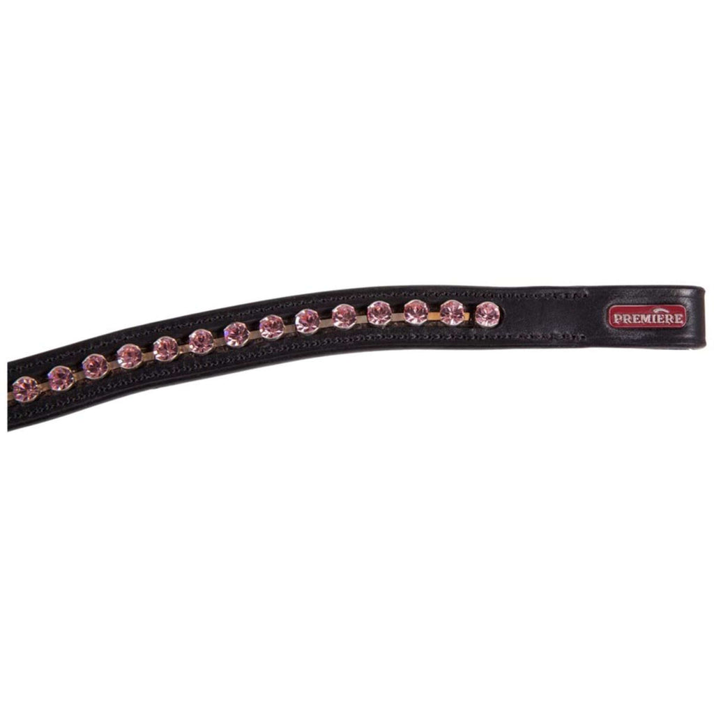 Premiere Cabezada frontal Lyskamm Geb Crystal Negro/Rosa